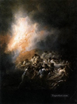 夜の火 フランシスコ・デ・ゴヤ Oil Paintings